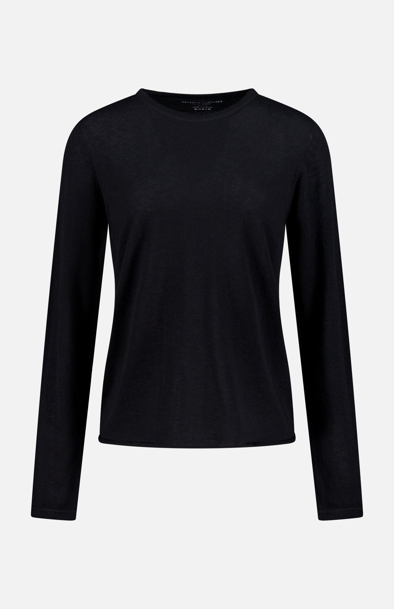 Cashmere Long Sleeve Crewneck T-Shirt