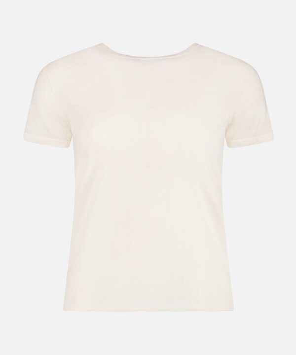 Cashmere Short Sleeve Crewneck T-Shirt