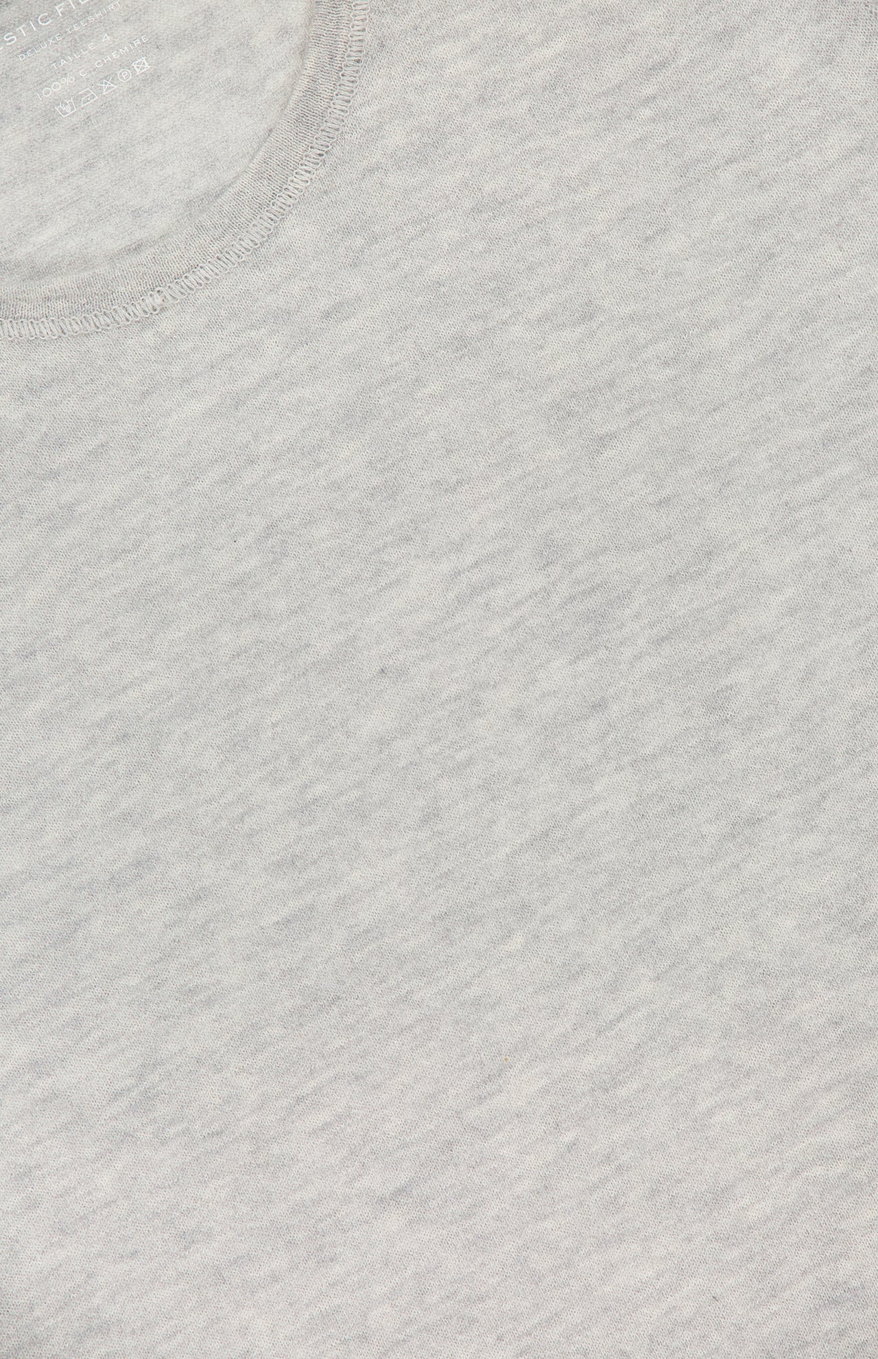 Cashmere Short Sleeve Crewneck T-Shirt - Image 2