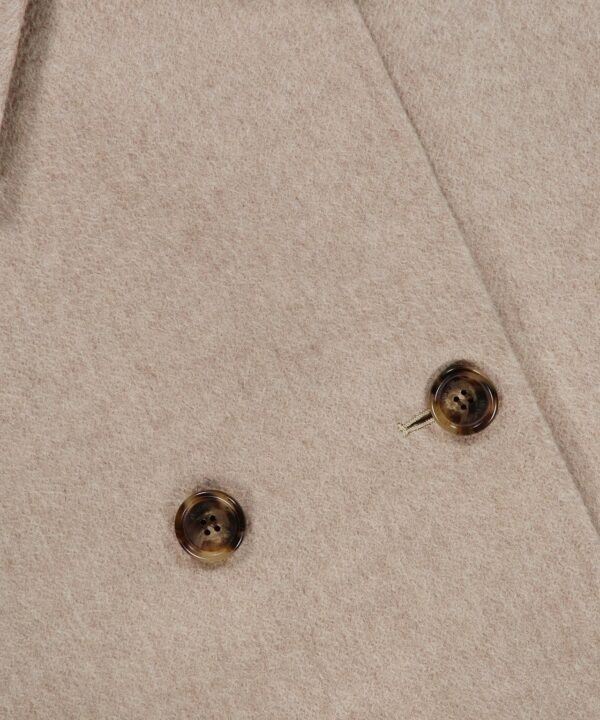 Alternative view of Cashmere Button Sleeve Cape Jacket
