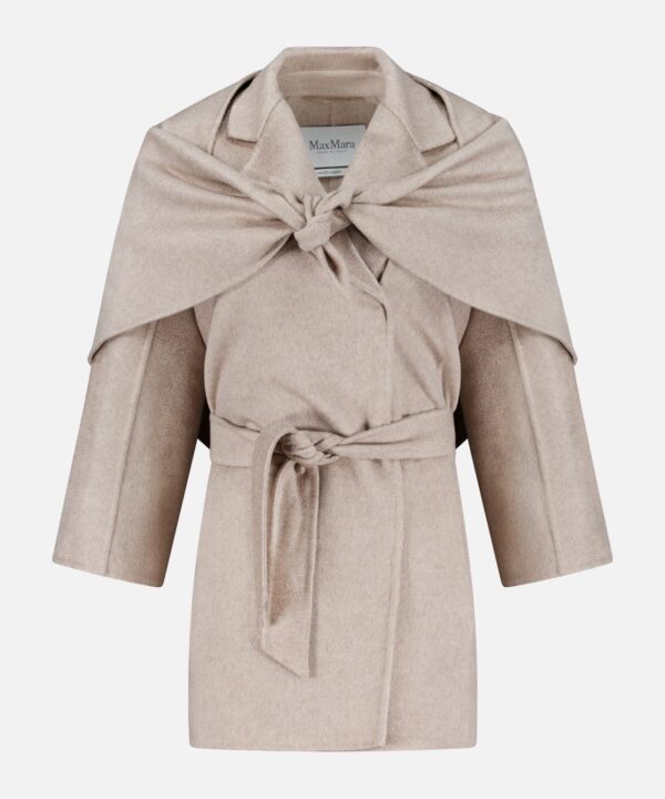Long Cashmere Jacket with Bonus Scarf