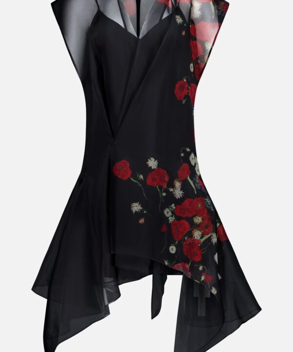 Merith Sheer Silk Dress