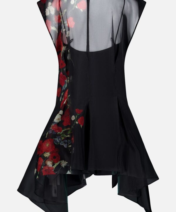 Merith Sheer Silk Dress - Image 3