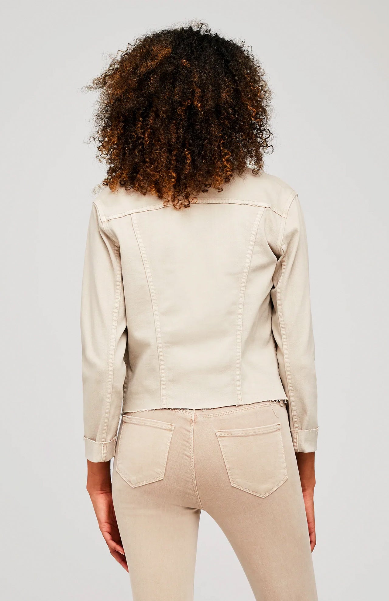 Janelle Slim Raw Jacket - Image 5