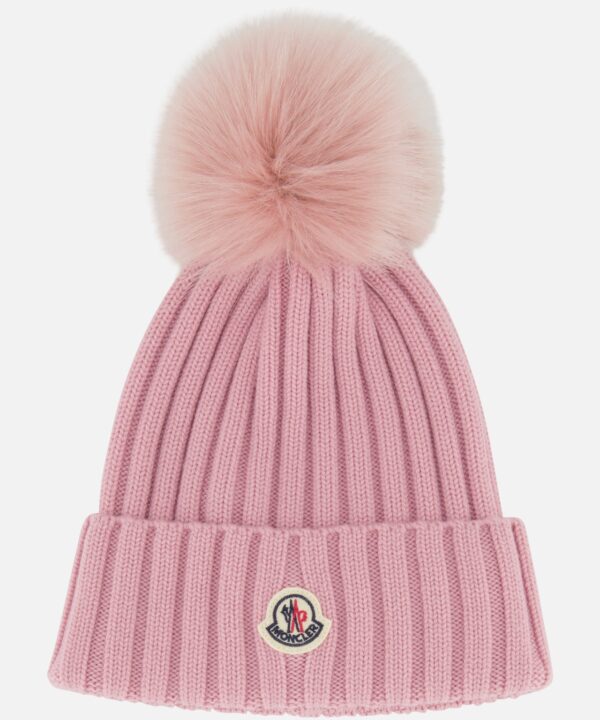 Ribbed Pom Beanie