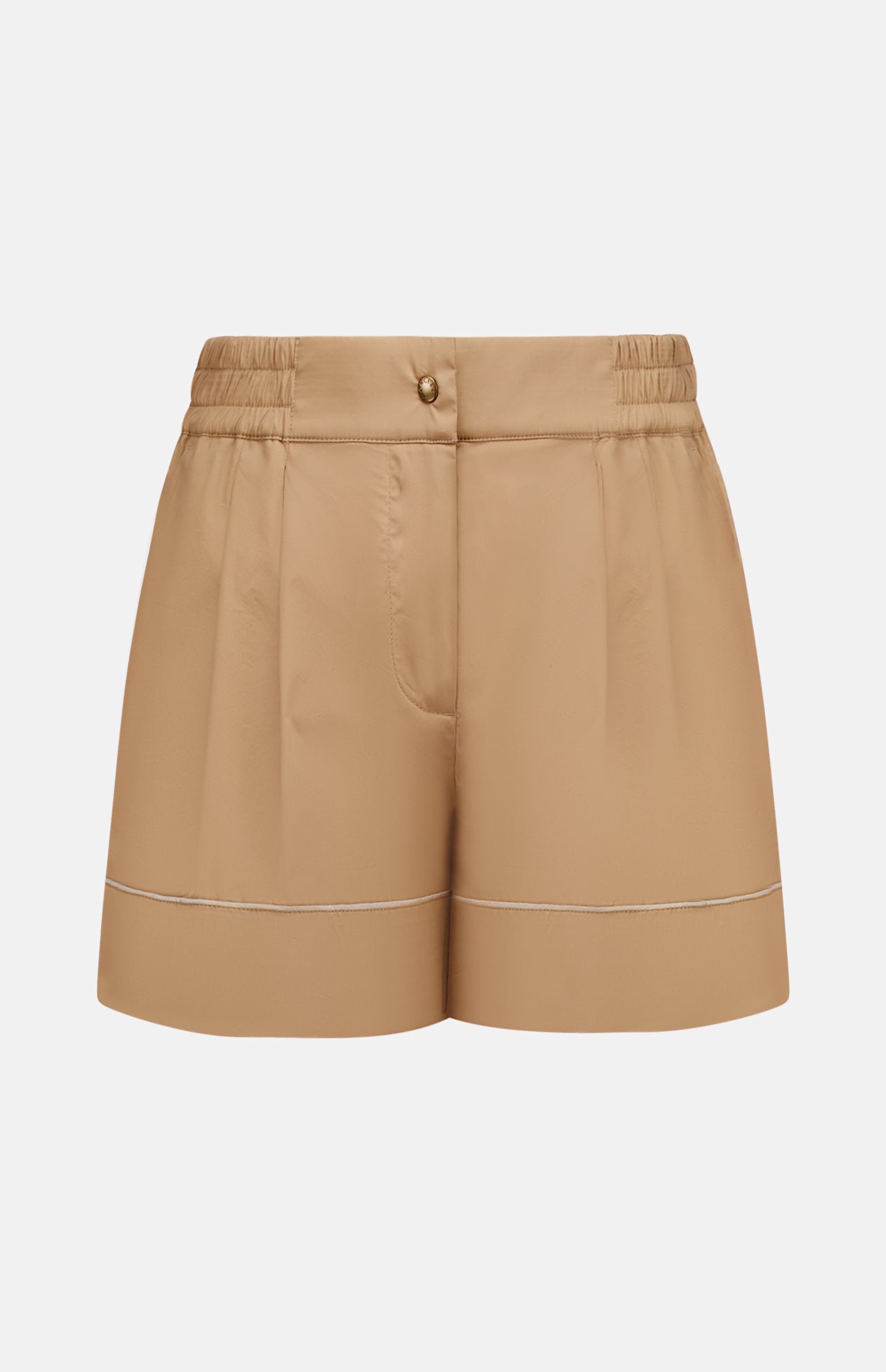 Brushed Techno Cotton Shorts