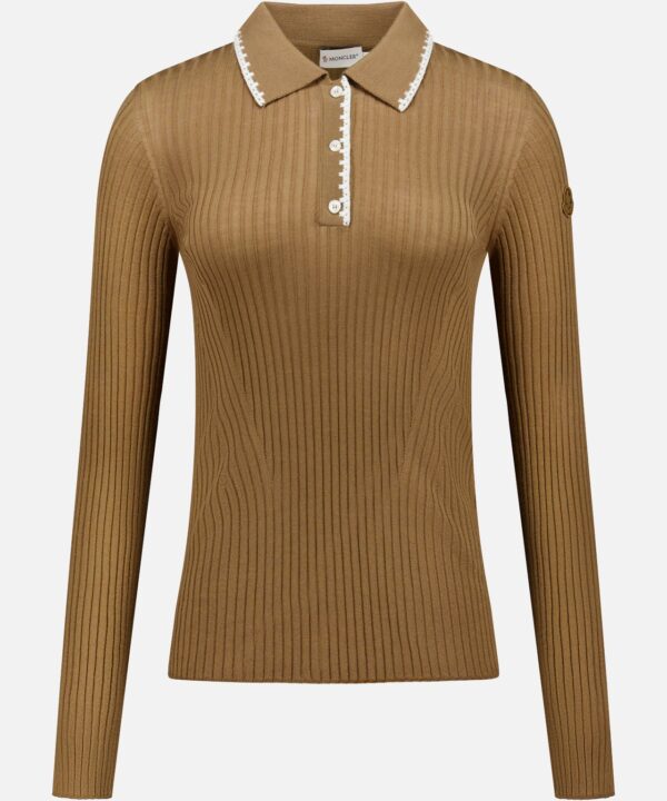 Long Sleeve Stitched Polo