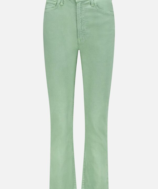 Hi Waist Rider Ankle Step Fray Jean