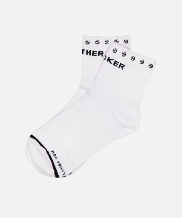 Alternative view of Baby Steps Ankle Socks with Studs