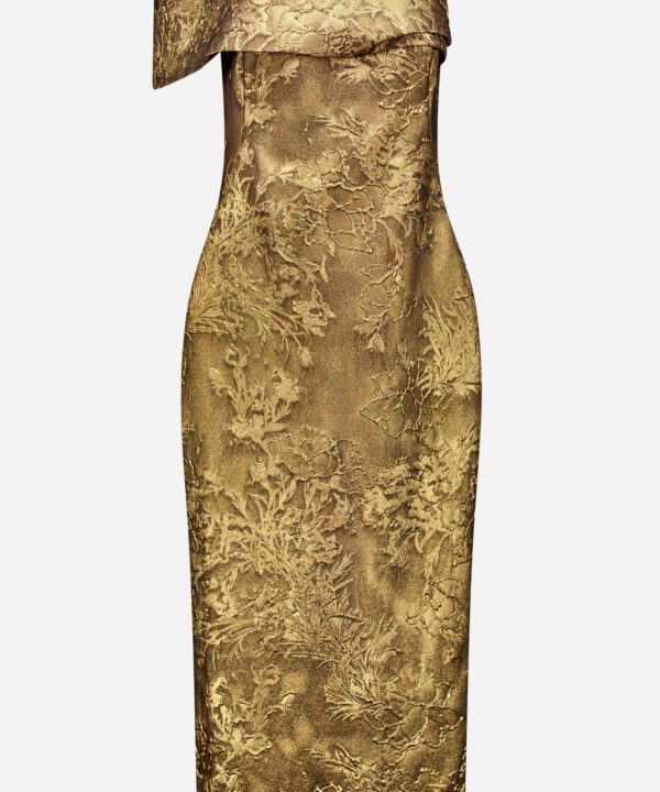 Jacquard Cocktail Dress