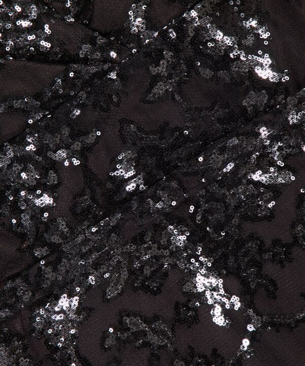 Alternative view of Mesh Tulle Sequin Gown