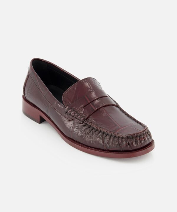 Alternative view of Dylan Croco Embossed Loafer