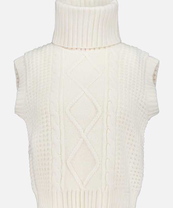 Crystal Turtleneck Tank Top
