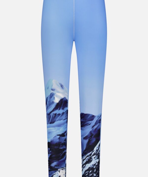 Mountain Printed Base Layer Leggings