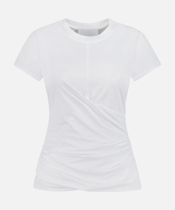 Draped Short Sleeve T-Shirt