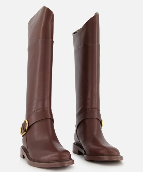 Hayden Leather Riding Boot - Image 5
