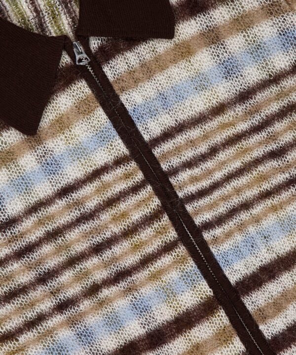 Alternative view of Leva Short Sleeve Zip Polo Sweater