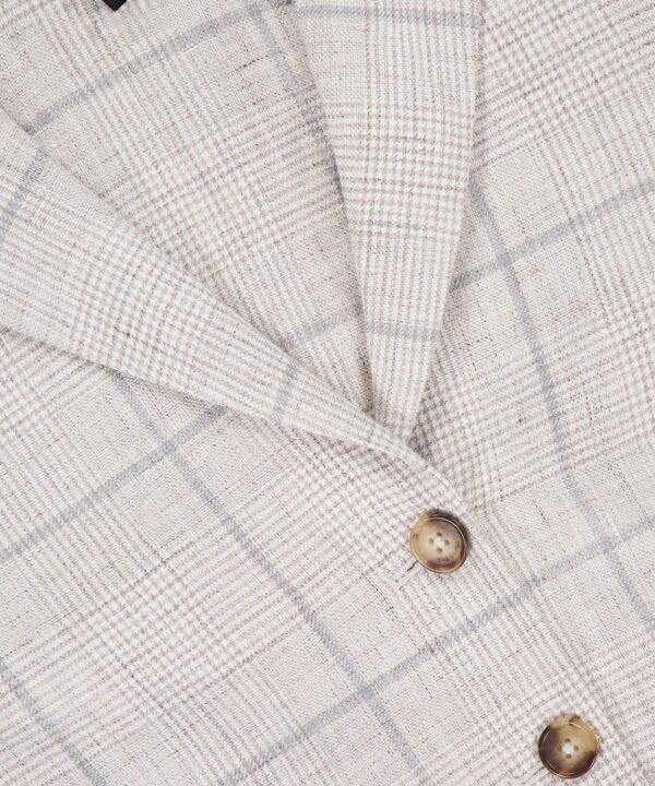 Alternative view of Chappell Plaid Linen Blazer