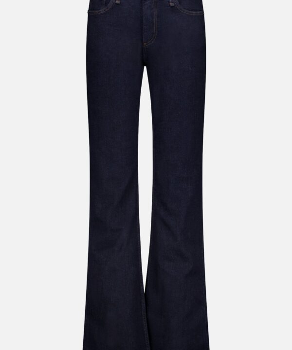Kinsley Low Rise Full Bootcut Jean in Dark Rinse