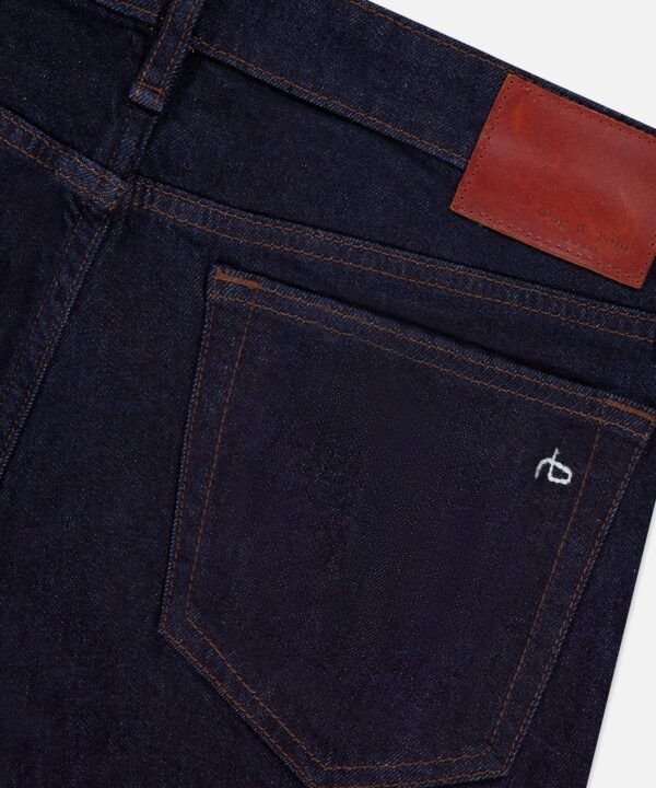 Kinsley Low Rise Full Bootcut Jean in Dark Rinse - Image 4