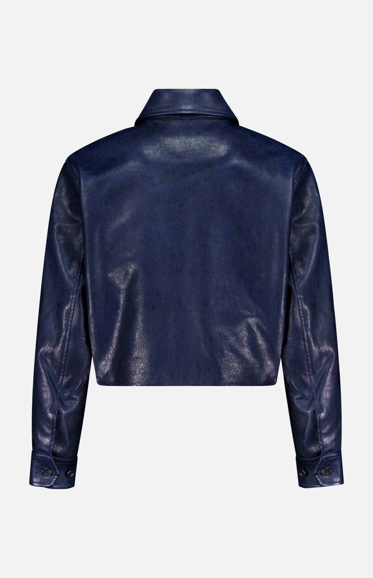 Krista Faux Leather Jacket - Image 3