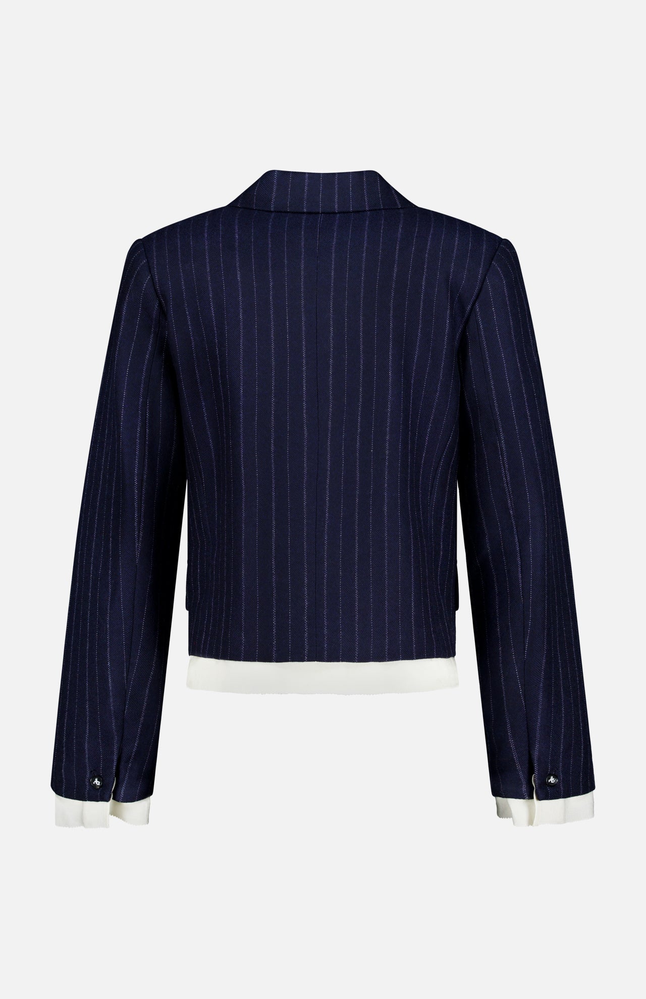 Lawrence Striped Crop Blazer - Image 3
