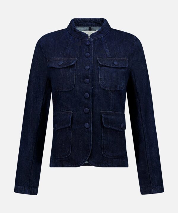 Mercer Pocketed Denim Blazer