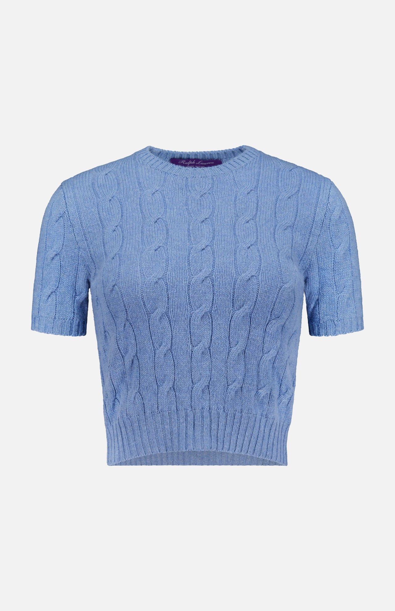 Cashmere Classic Cropped Pullover Sweater