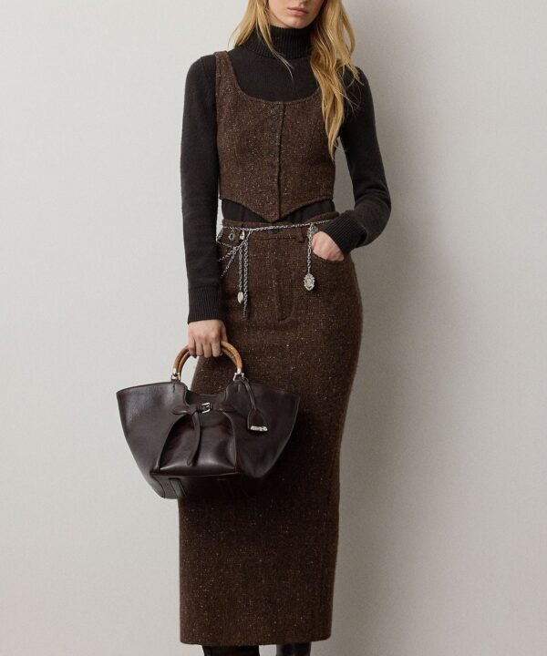 Cashmere Turtleneck Long Sleeve Sweater - Image 4