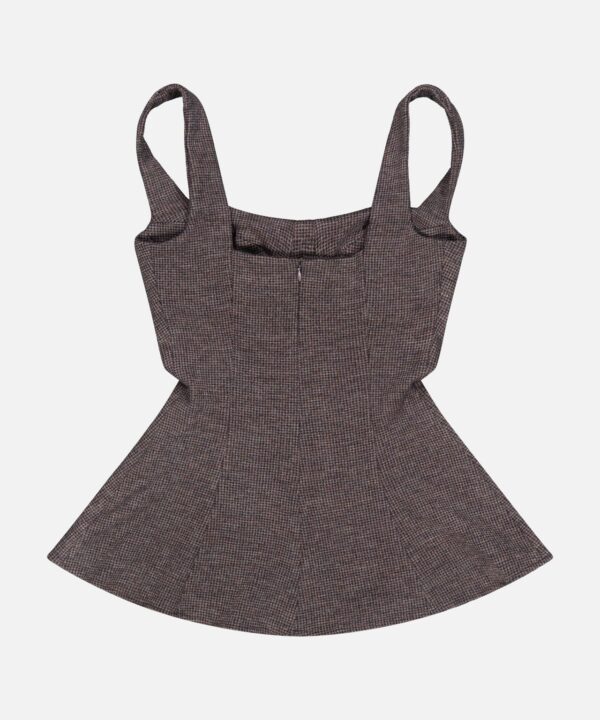 Jersey Knit Sweetheart Tank Top - Image 3