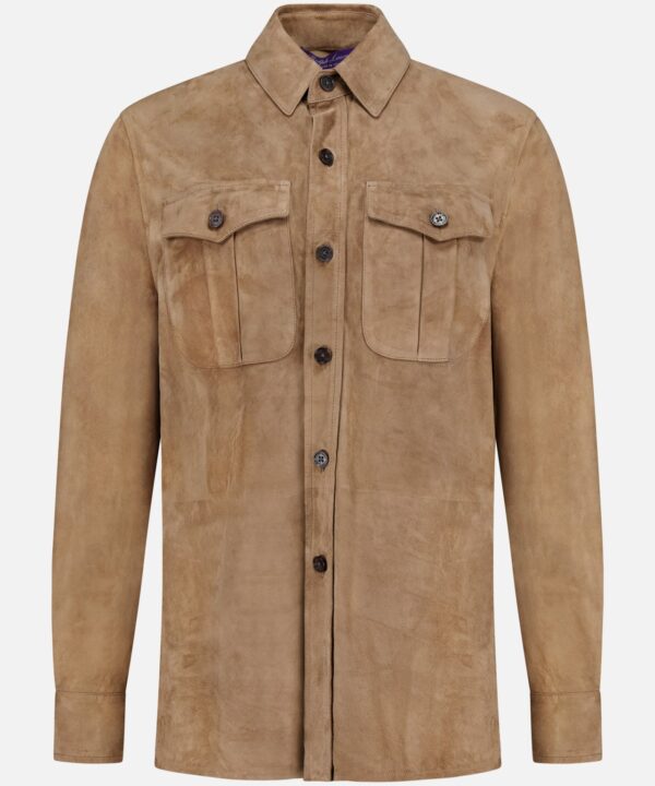 Landry Lightweight Suede Long Sleeve Shirt