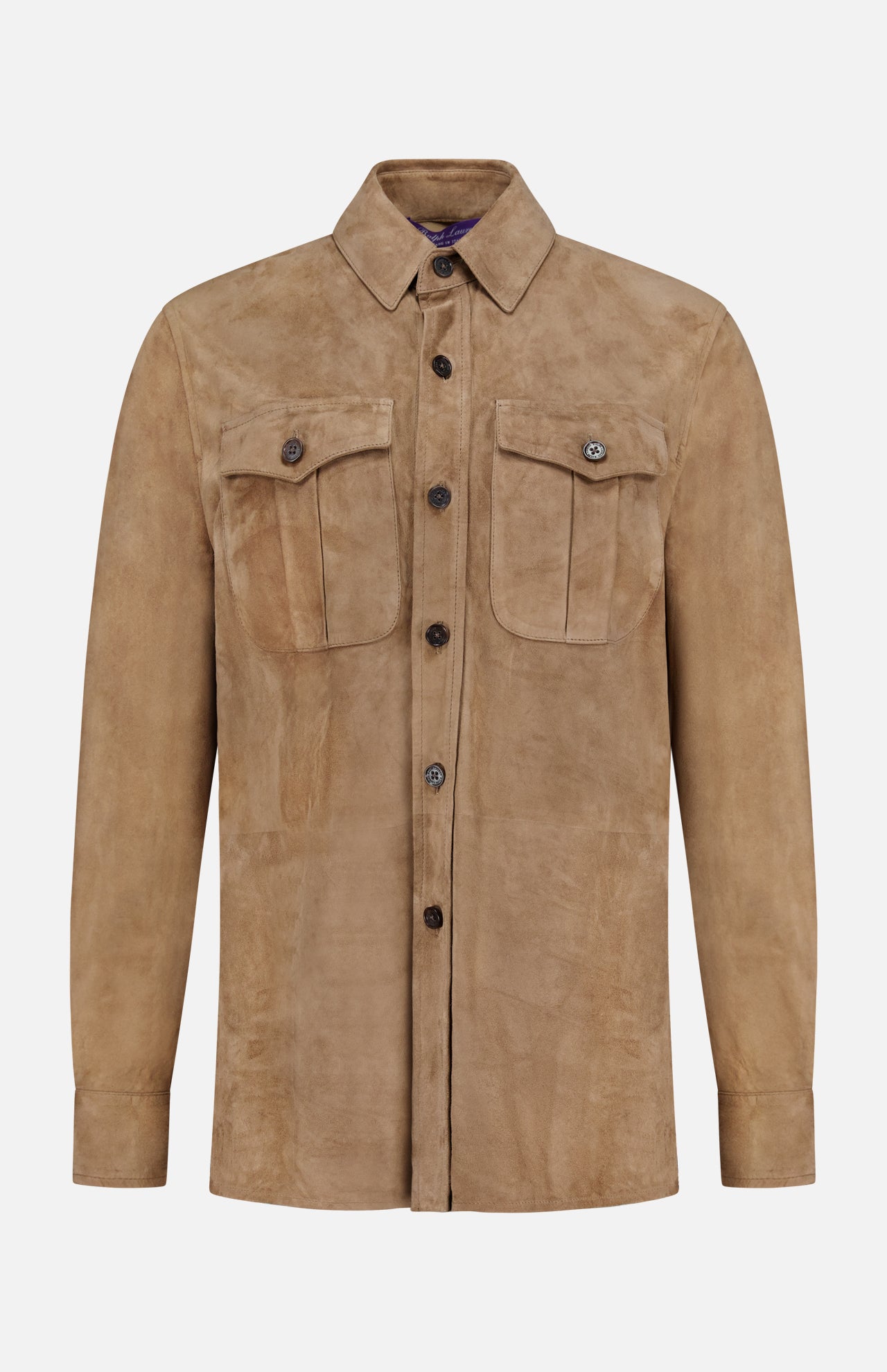Landry Lightweight Suede Long Sleeve Shirt