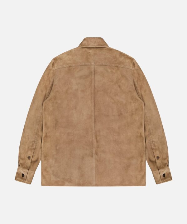 Landry Lightweight Suede Long Sleeve Shirt - Image 3