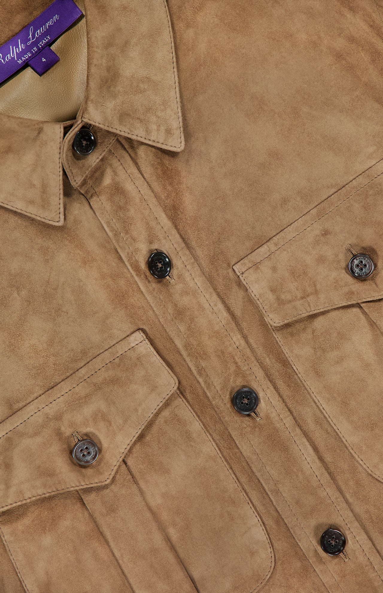 Landry Lightweight Suede Long Sleeve Shirt - Image 2