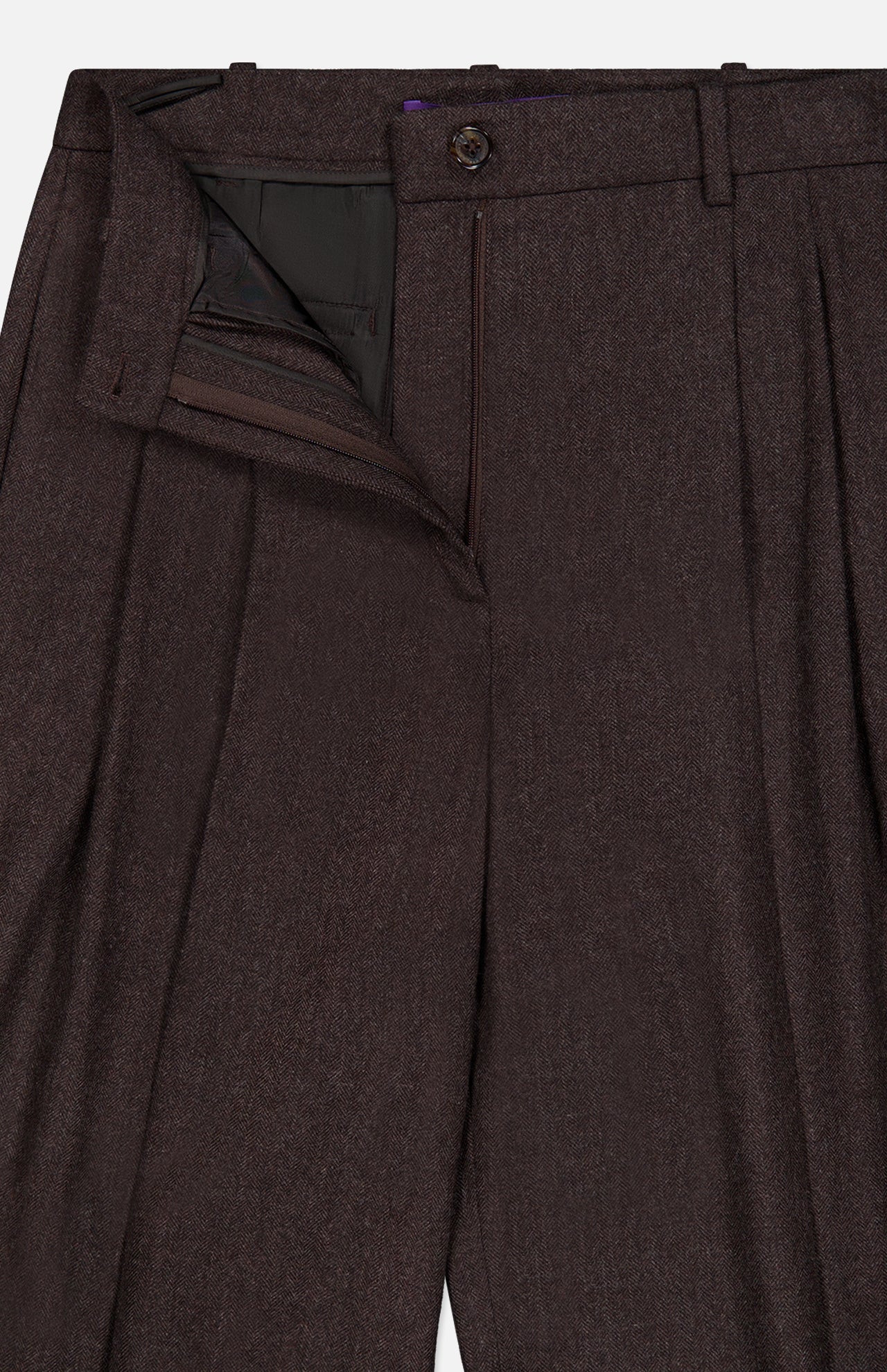 Mini Herringbone Standard Pants - Image 3