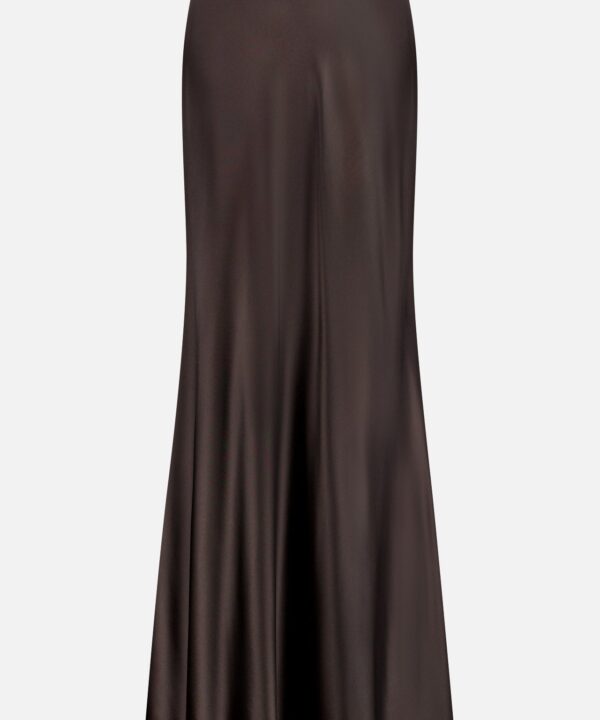 Lux Satin Maxi Skirt
