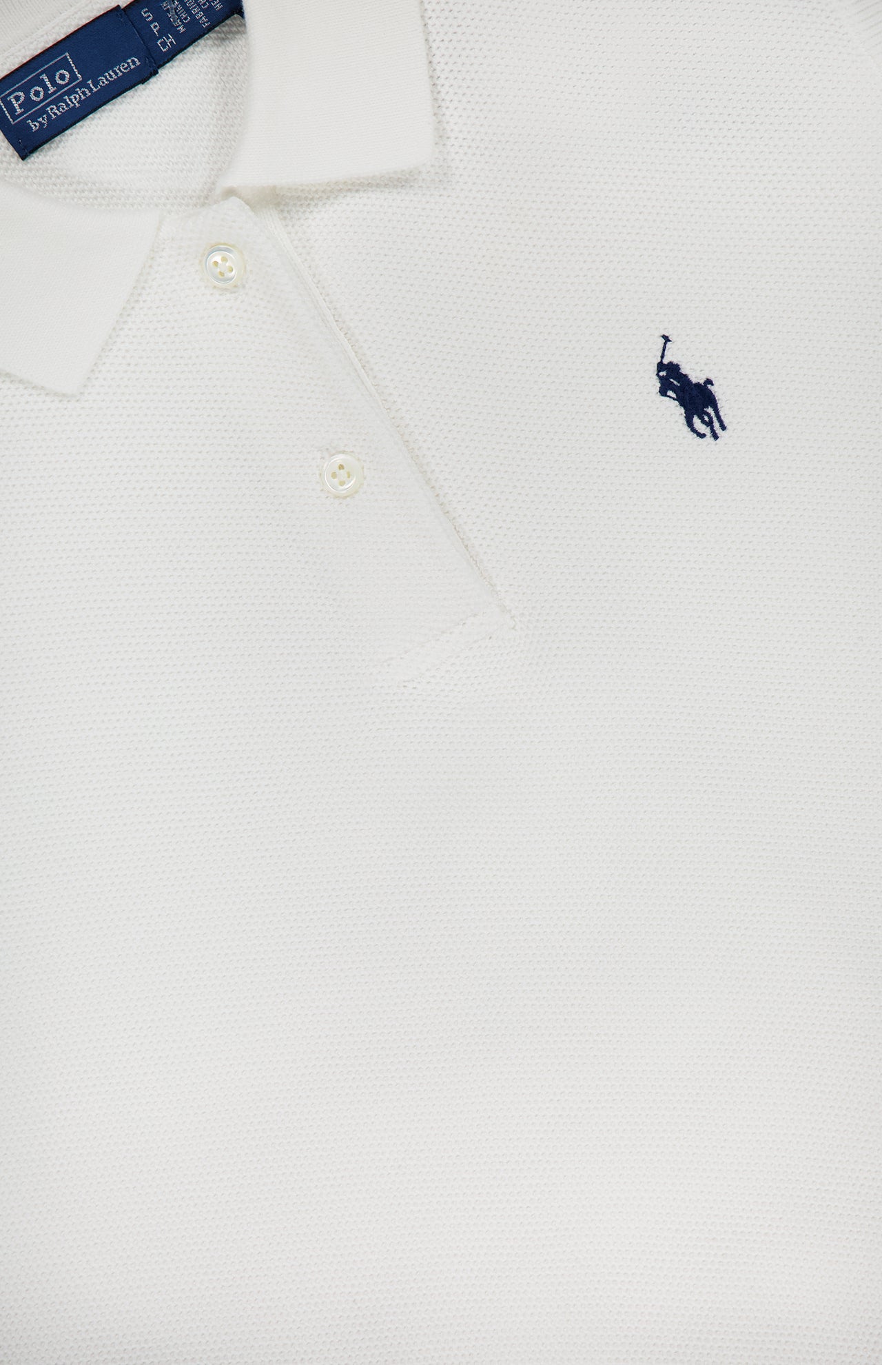 Cotton Sleeveless Polo Pullover Sweater - Image 2
