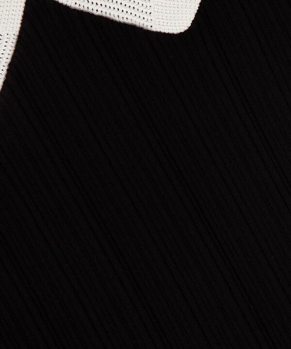 Alternative view of Amber Contrast Knit Maxi Dress