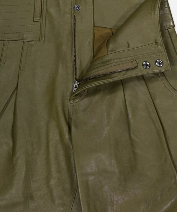 Justine Straight Leg Leather Pant - Image 3