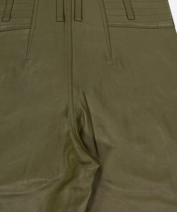 Justine Straight Leg Leather Pant - Image 4