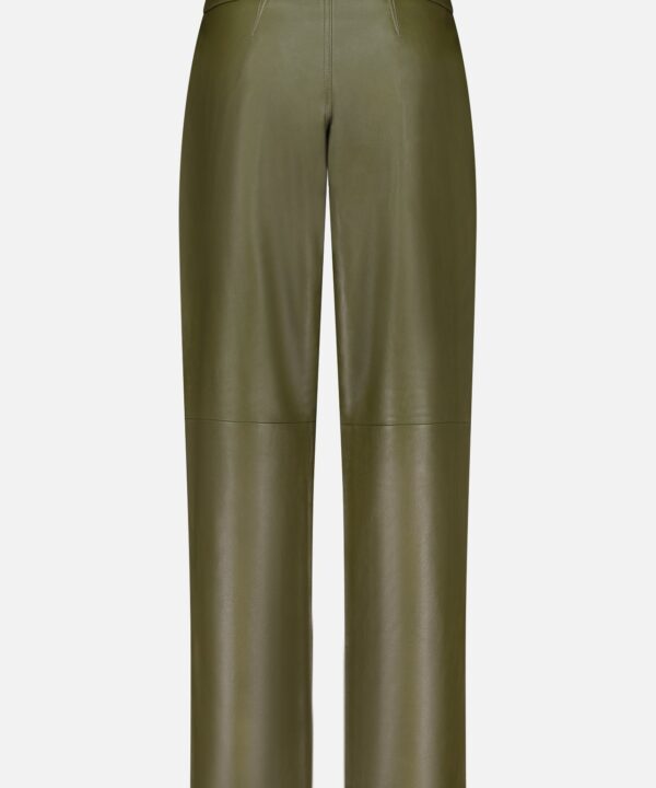 Justine Straight Leg Leather Pant - Image 5