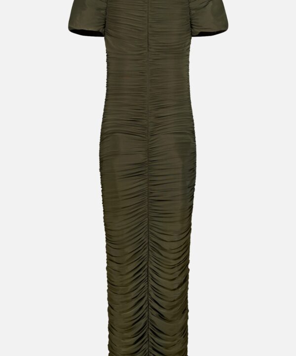 Lupine Gathered Maxi Dress - Image 3