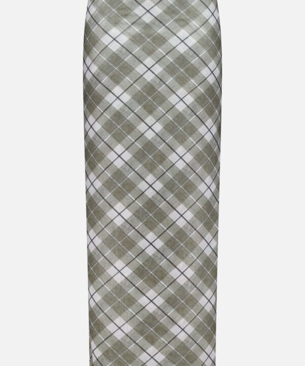 Azana Mesh Plaid Skirt