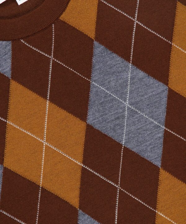 Alternative view of Bradley Argyle Sweater