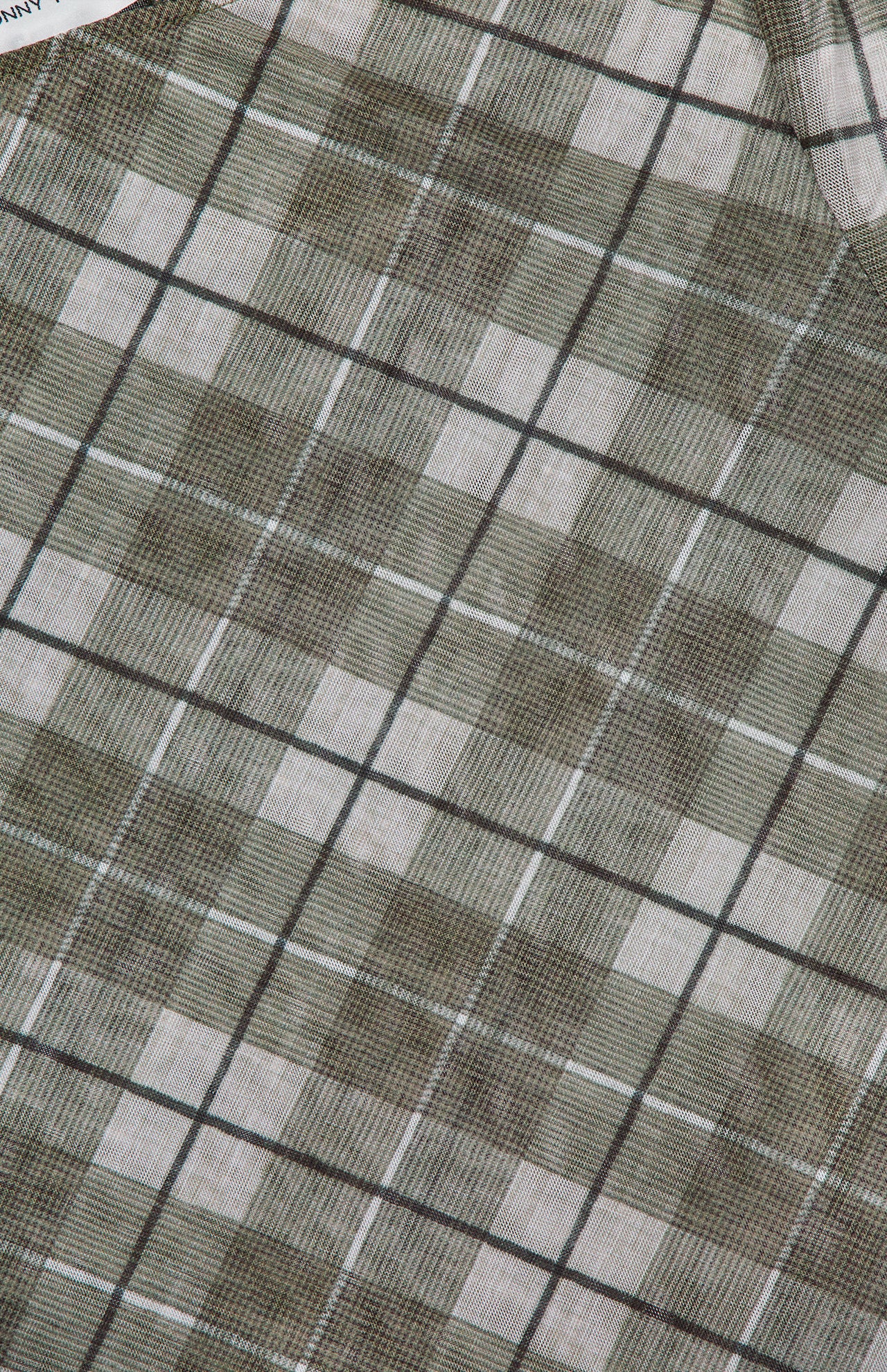 Flume Mesh Plaid Top - Image 2