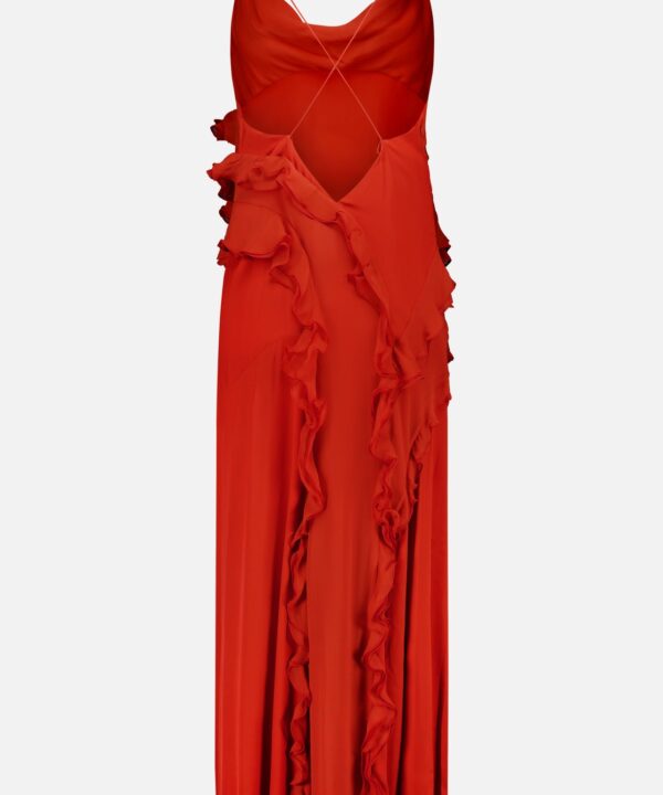 Milena Draping Maxi Dress - Image 3