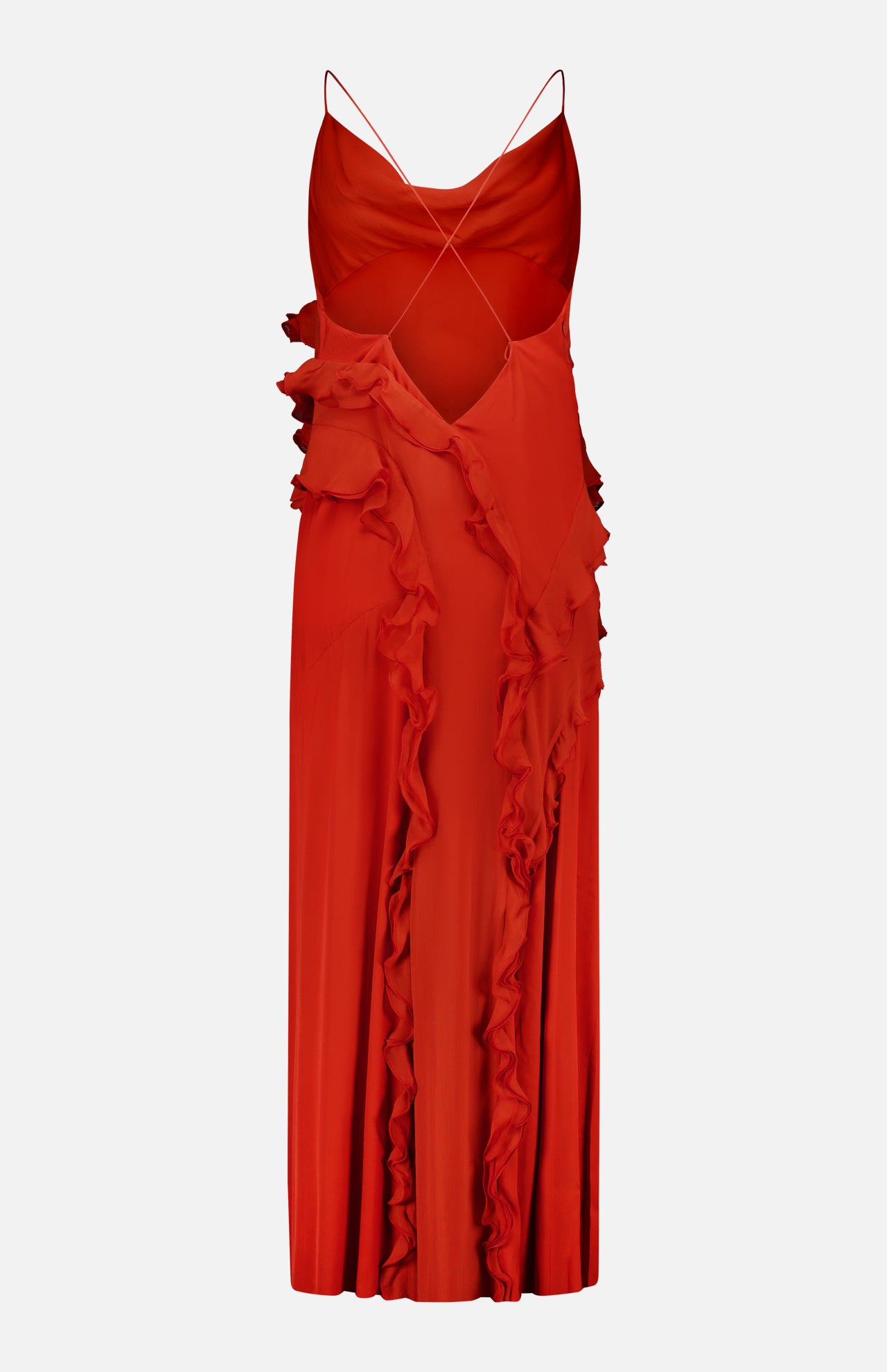 Milena Draping Maxi Dress - Image 3