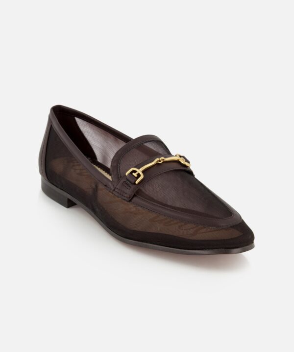 Alternative view of Loraine Mesh Equestrian-inspired Loafer
