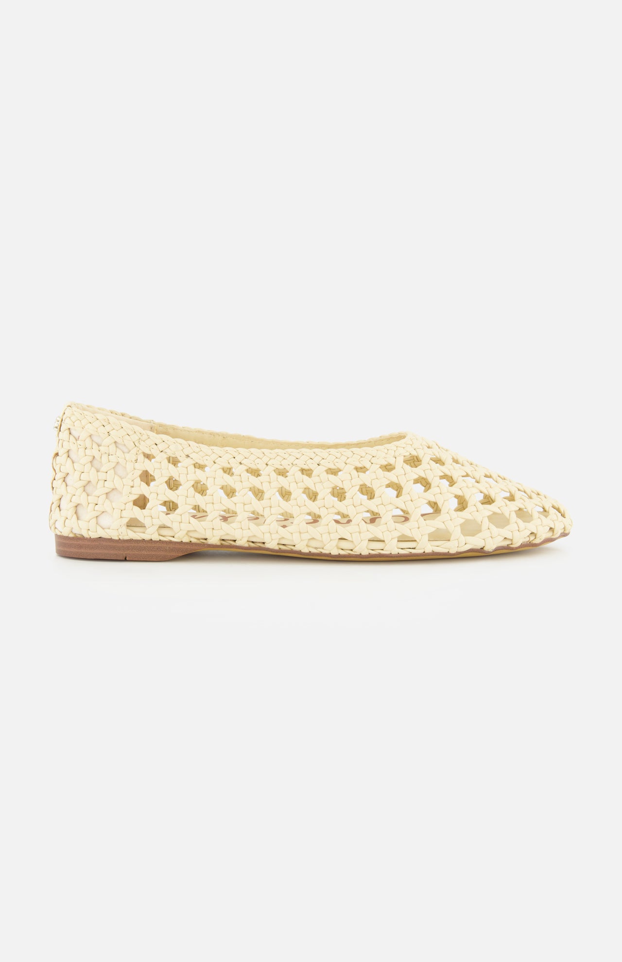 Shira Woven Leather Flat