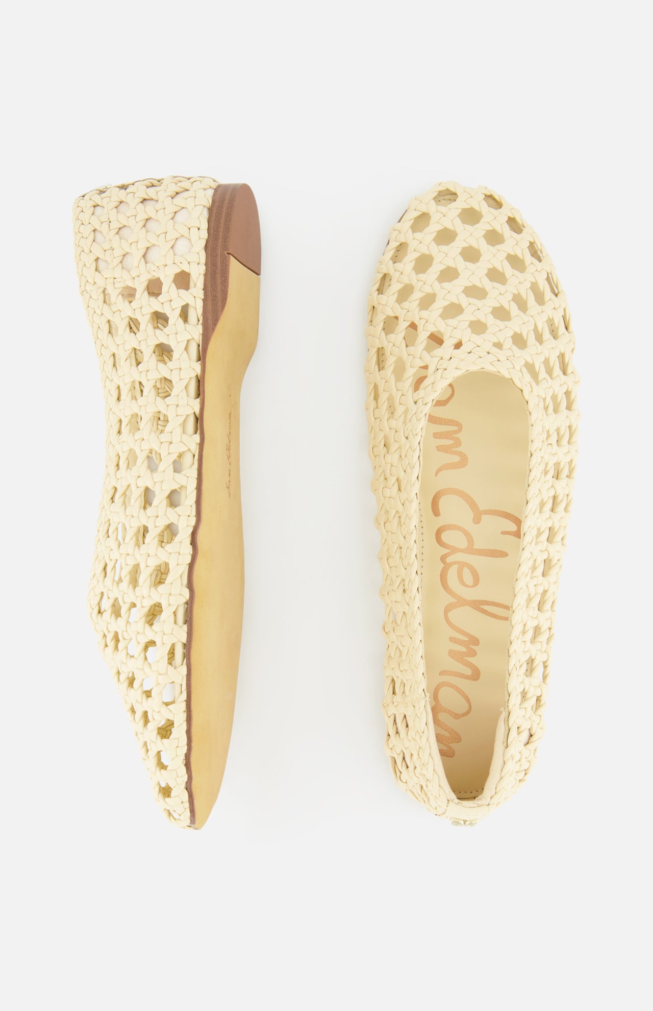 Shira Woven Leather Flat - Image 5